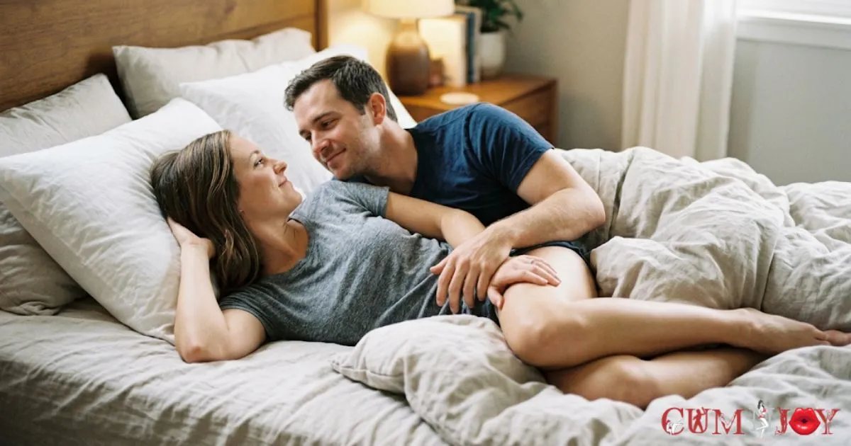 Romantic Twist Pose: Where Comfort Meets Passion